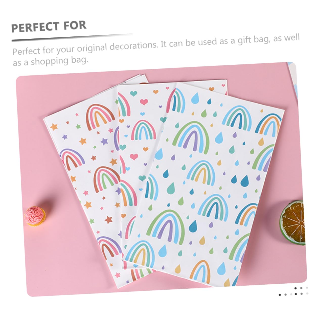 SHERCHPRY 5 Sätze Geschenktüten Aus Kraftpapier Robuste Aufbewahrungstaschen Für Hochzeiten Geburtstage Platzsparend Für Geschenkverpackungen 30 Stück * 5