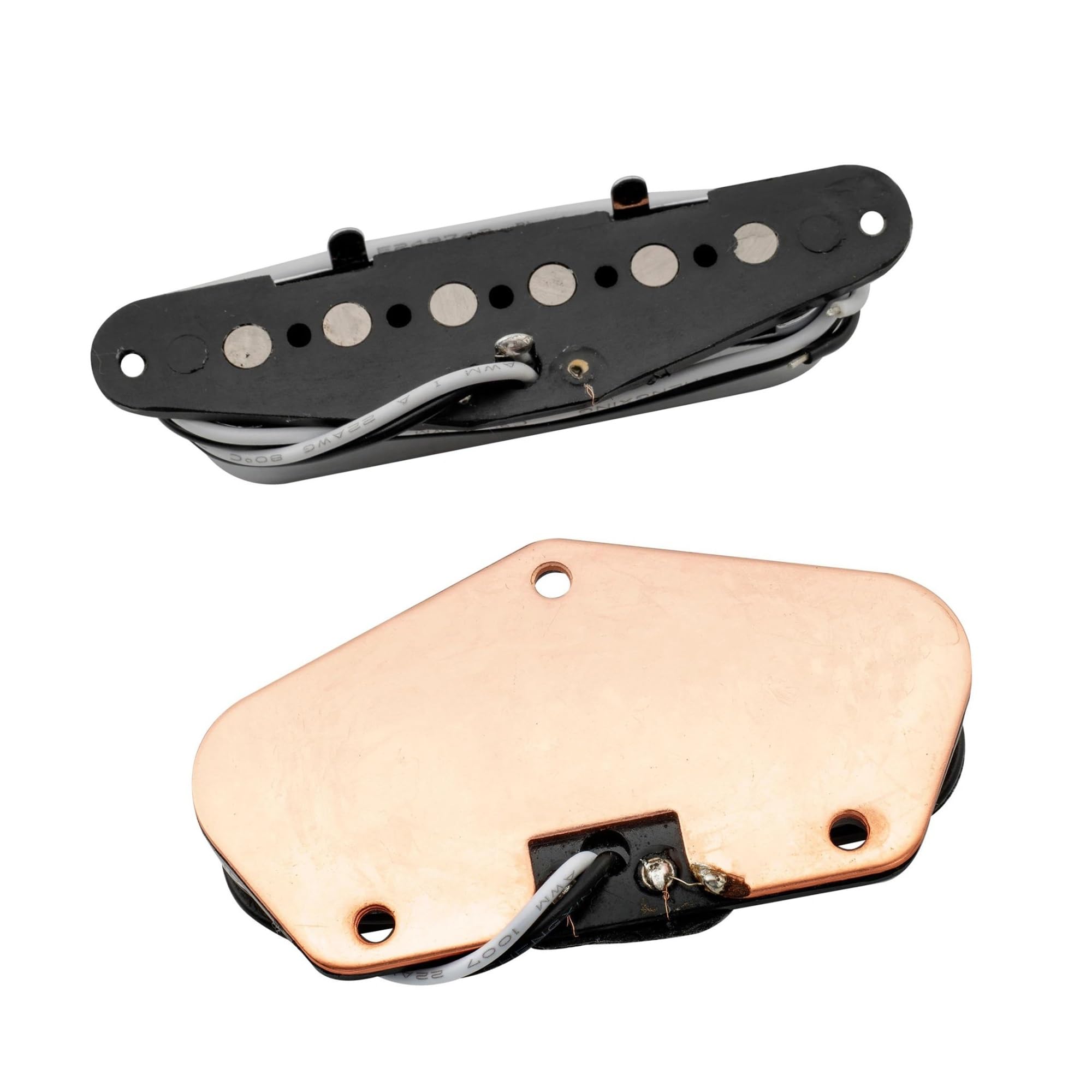 Klassischer Alnico 5 Single Coil Hals Und Steg Tonabnehmer Im Retro Stil Für E Gitarren(1 Pc Neck)