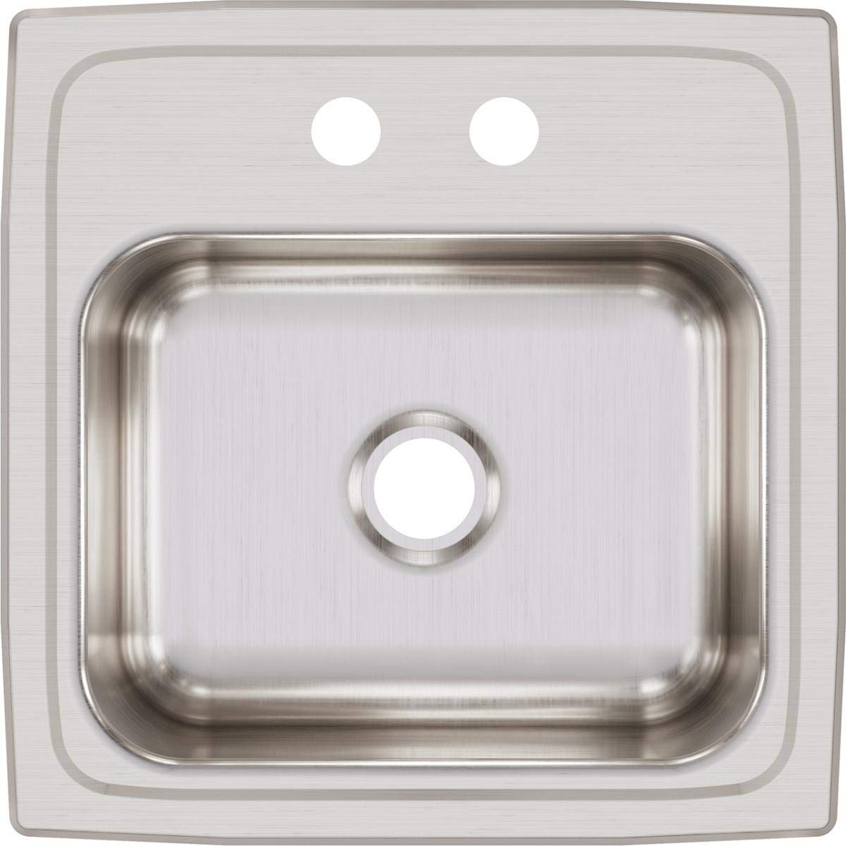 Évier à barre Elkay Lustertone BLR15602 pour gagner de la place sur un plan de travail étroit