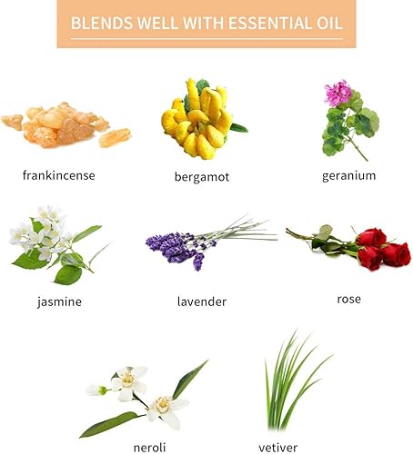 Miniatura 7 de Sedbuwza Aceite esencial de sándalo, aceite de fragancia de sándalo orgánico puro para difusor, humidificador, jabón, vela, perfume