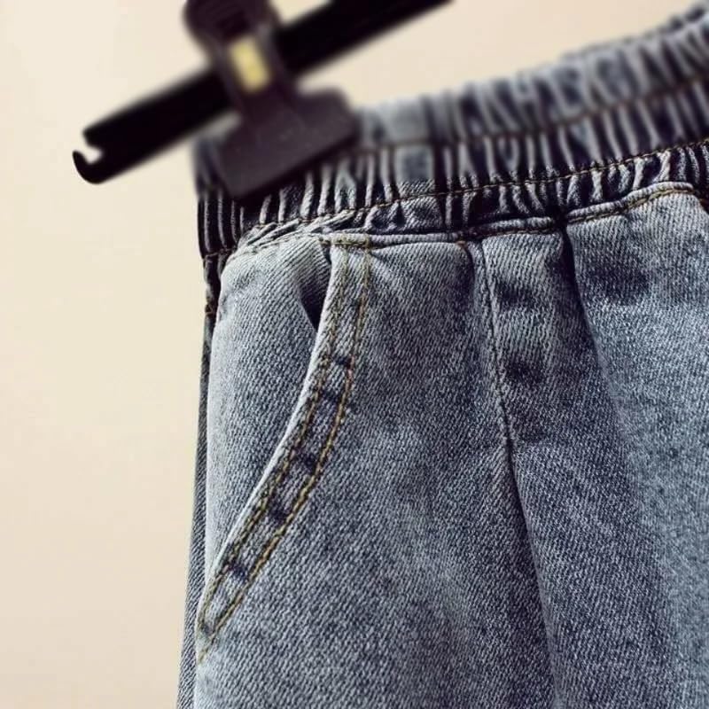 Korean Style Short Jeans Pants Women's Denim Shorts High Waist