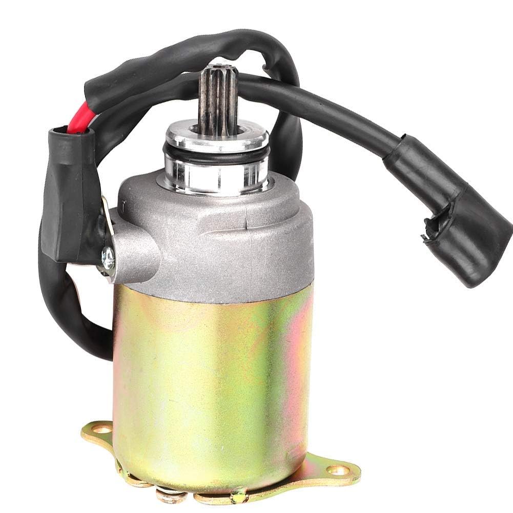 Aramox Anlasser Motorrad Elektrostarter für GY6 125ccm 150ccm Scooter Motor Zubehör, Anlasser-Baugruppe