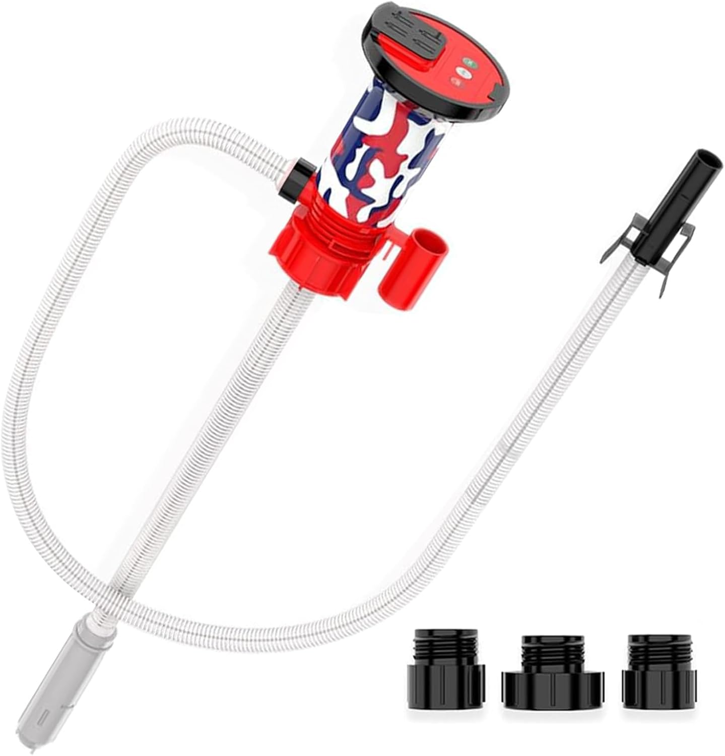 Pompa Elettrica Per Benzina E Liquidi - Sifone A Batteria Per Travaso Sicuro - Foto 4