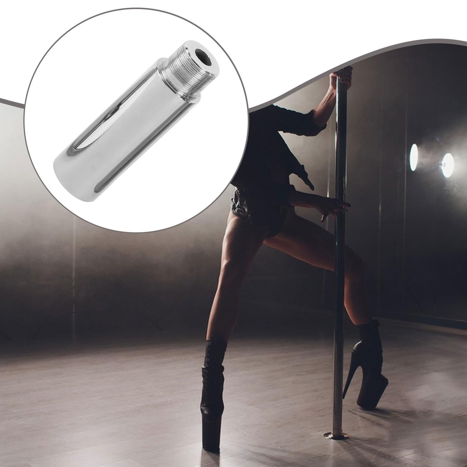 Qianly Dance Pole Estensione Tubo Stabile Collegamento Accessorio Acciaio Inossidabile Installazione Pratica Ideale per Casa Scuola Danza Palestra