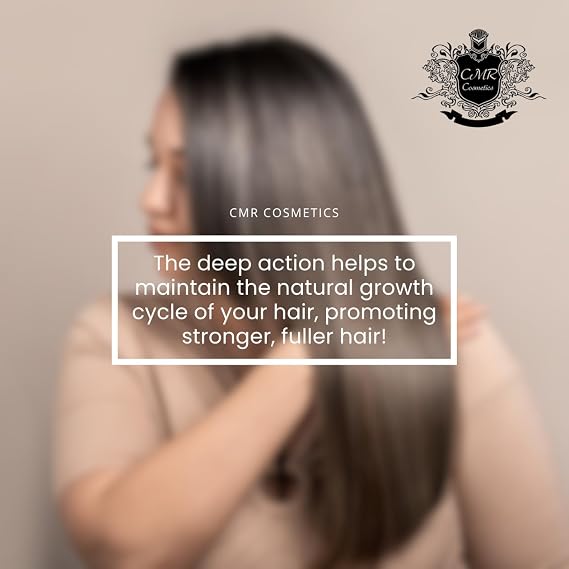 Rosemary Mint Shampoo - Sulfate-Free, Keratin-Enriched, UV Protective, Strengthens and Soothes, CMR Cosmetics Shampoo, Resilient Hair Care, Suitable for All Hair Types, 236ml