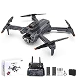 RC Drone, 4K HD Dual Camera RC Quadcopter, Drone ESC with Function Gesture Control Trajectory Flight 360 Degree Roll One Key Funtion Gifts for Adults