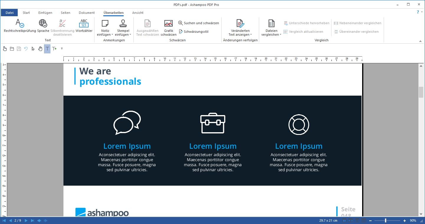 PDF PRO 5 inkl. OCR - PDFs umwandeln in Word einfach bearbeiten, konvertieren, kommentieren, erzeugen - für Windows 11, 10