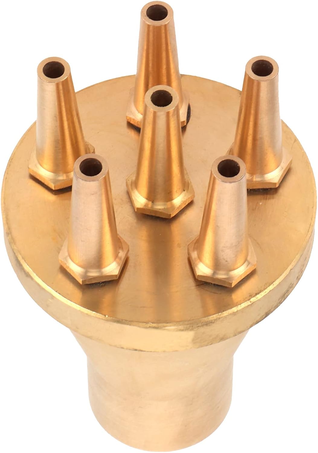 Fountain Nozzle, Brass Landscape Fountain Spray Head for Pond for Garden Nozzle
