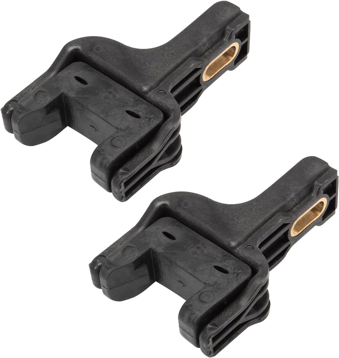 Pair of Upper Radiator Support Insulators Left, Right Fit for Charger 2006-2021, Challenger 2008-2021, Magnum 2005-2008, 300 2005-2021 Replace 04596474AD 4596474AD