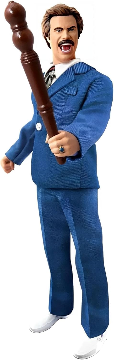 Anchorman Battle Ready Ron 8" Figure