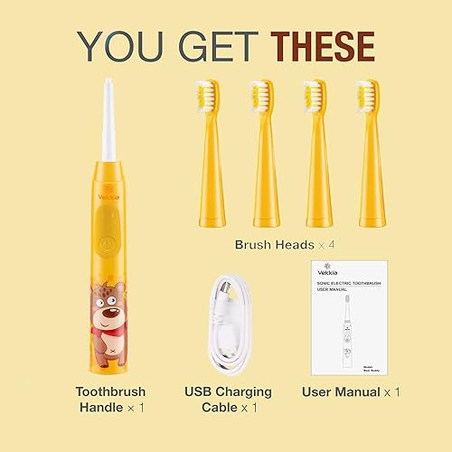 Vista 15 de Vekkia - Cepillos de dientes eléctricos para niños
