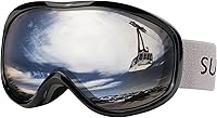 Vista 10 de Supertrip Gafas de esquí de nieve antivaho 100% protección UV gafas de esquí snowboard