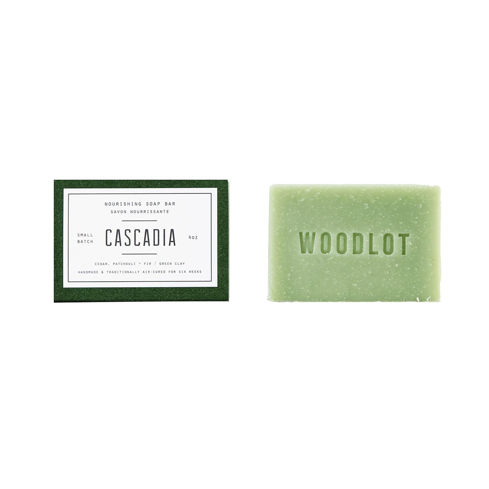 Cascadia Soap Bar Fresh Forest Scent, 4 Oz
