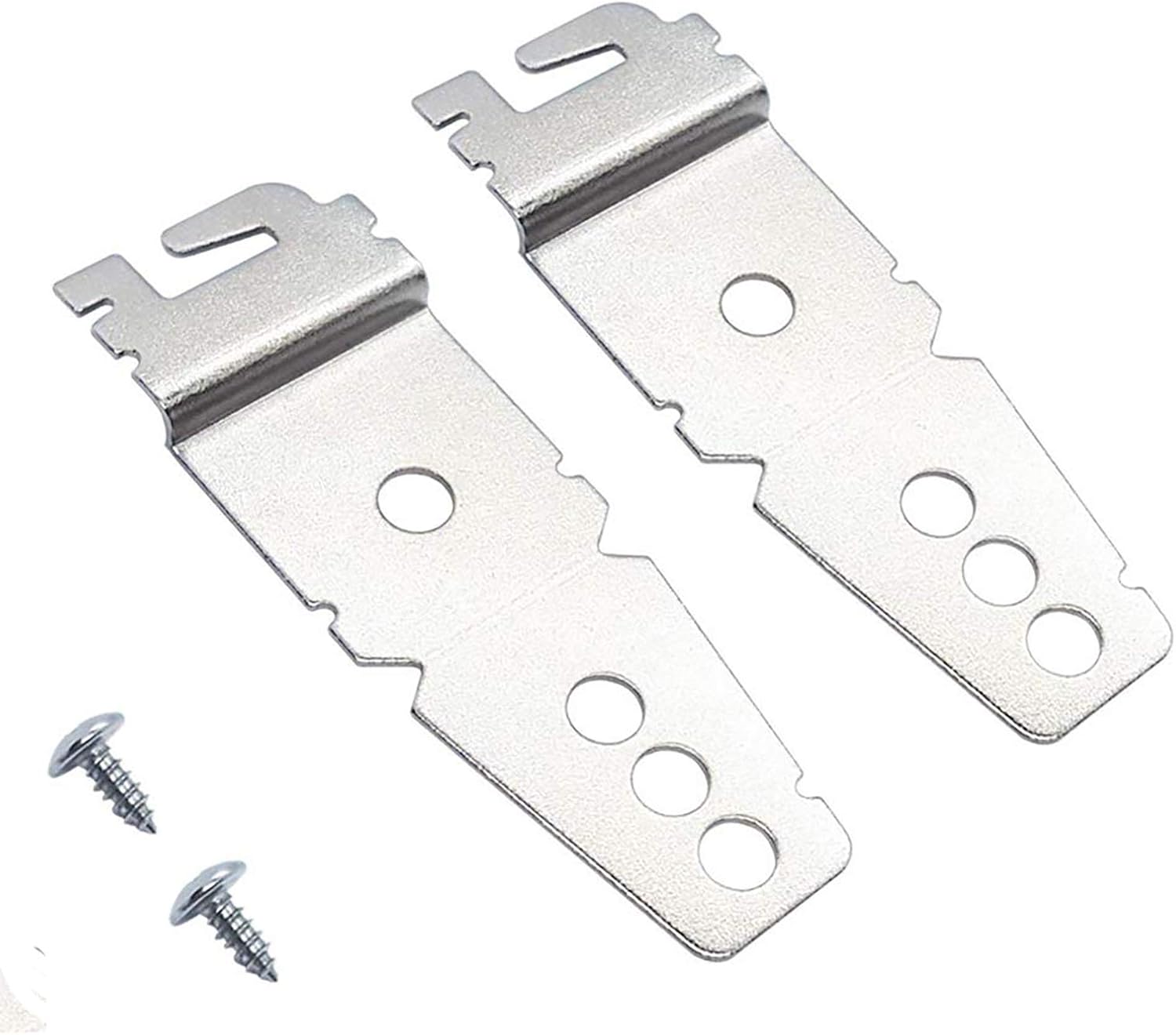 2 Packs Undercounter Dishwasher Mounting Brackets Replacement with