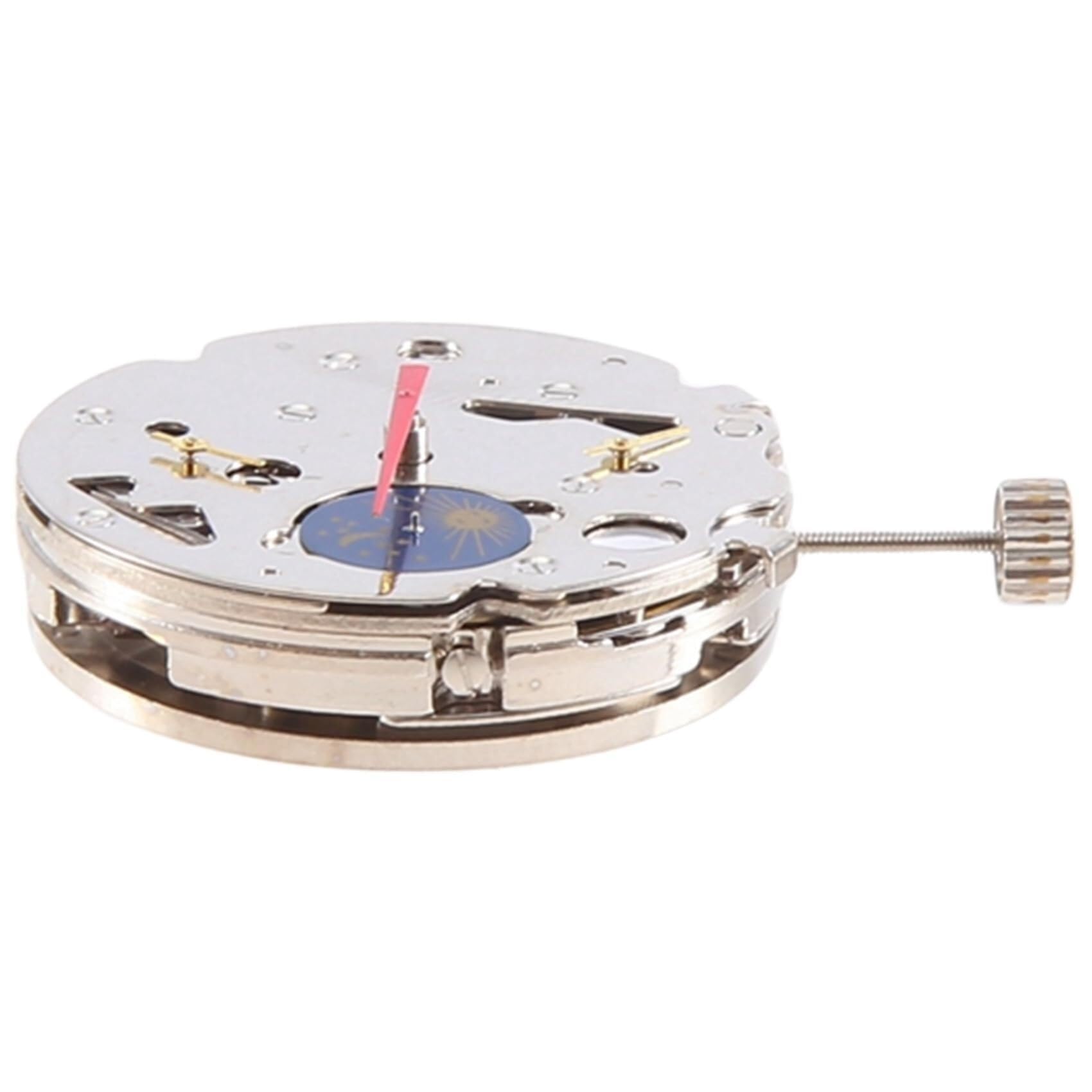Piezas de Repuesto para Relojes con Movimiento mecánico automático ST16 - Accesorios de Repuesto para Seagull ST1654, Color Plata.