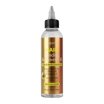 Tape in Extension Remover, Hair Glue Remover for Quick Weave, Hair Bonding Remover Oil - Safe Formula Enriched with Olive Oil & Vitamin E for Hair Glue, Tape in Hair Extensions Removal