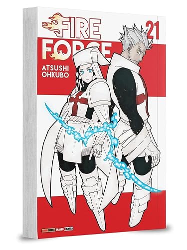 Fire Force vol. 21 — capa da edição Panini