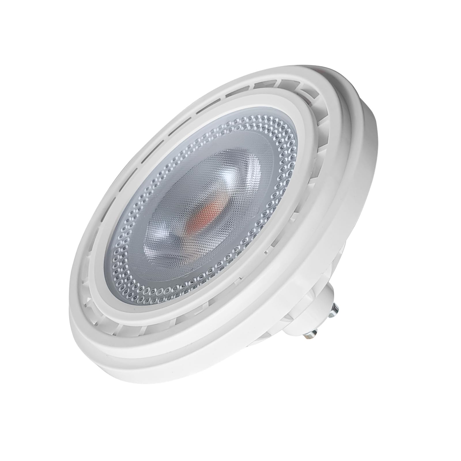 YAKAiYAL AR111 GU10 LED Lamp 12W COB ES111 Reflector Lighting 3000K 60° Spotlight 220V Replacement for 75W Halogen Bulb Non-Dimmable