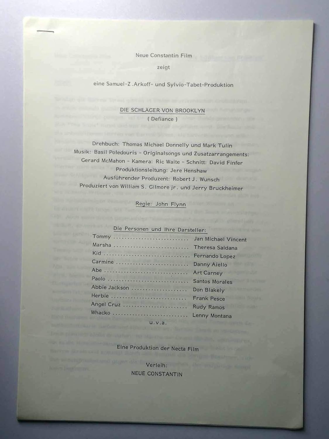 Amazon.de Die Schläger von Brooklyn JanMichael Vincent Theresa