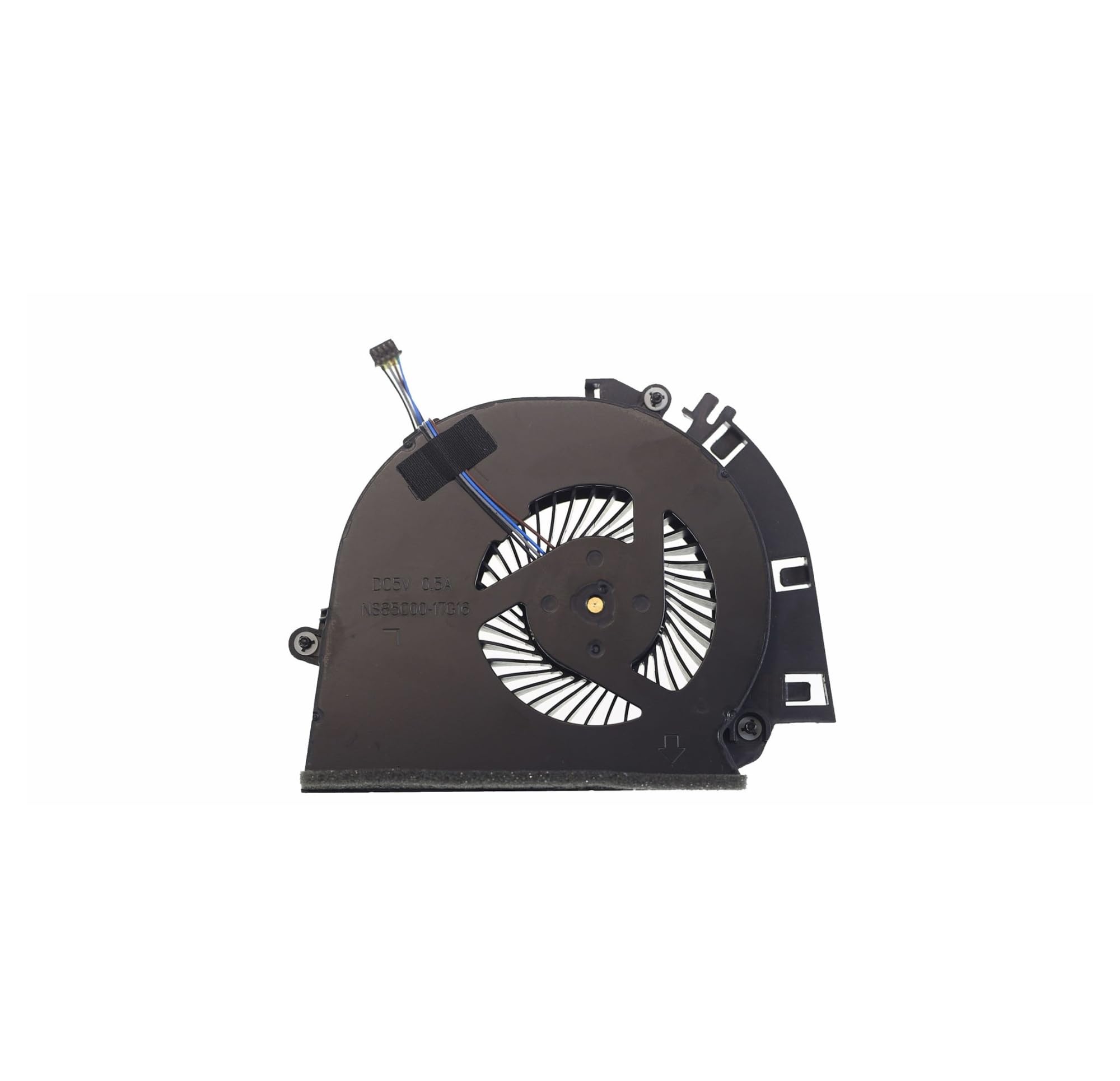 Ventilateur de Refroidissement for processeur d'ordinateur Portable NS85C00-17G16, Compatible avec HP, Compatible avec Zbook 17 G5 17G5 XW3 L31242-001