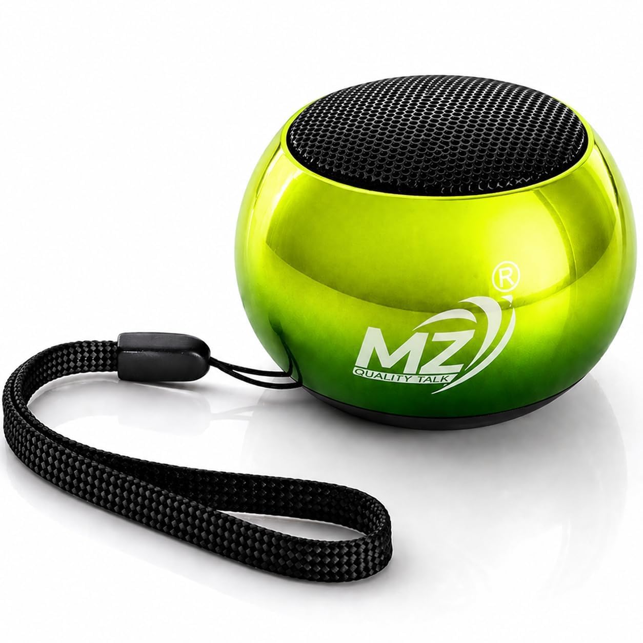 Mini Bluetooth Speaker 3W Portable Wireless Speaker with Deep Bass, Bluetooth 5.2, Built-in Mic, Pocket Size Sound Box, 2 Hours Playtime, Ultra Compact (Lime Green)-image-1