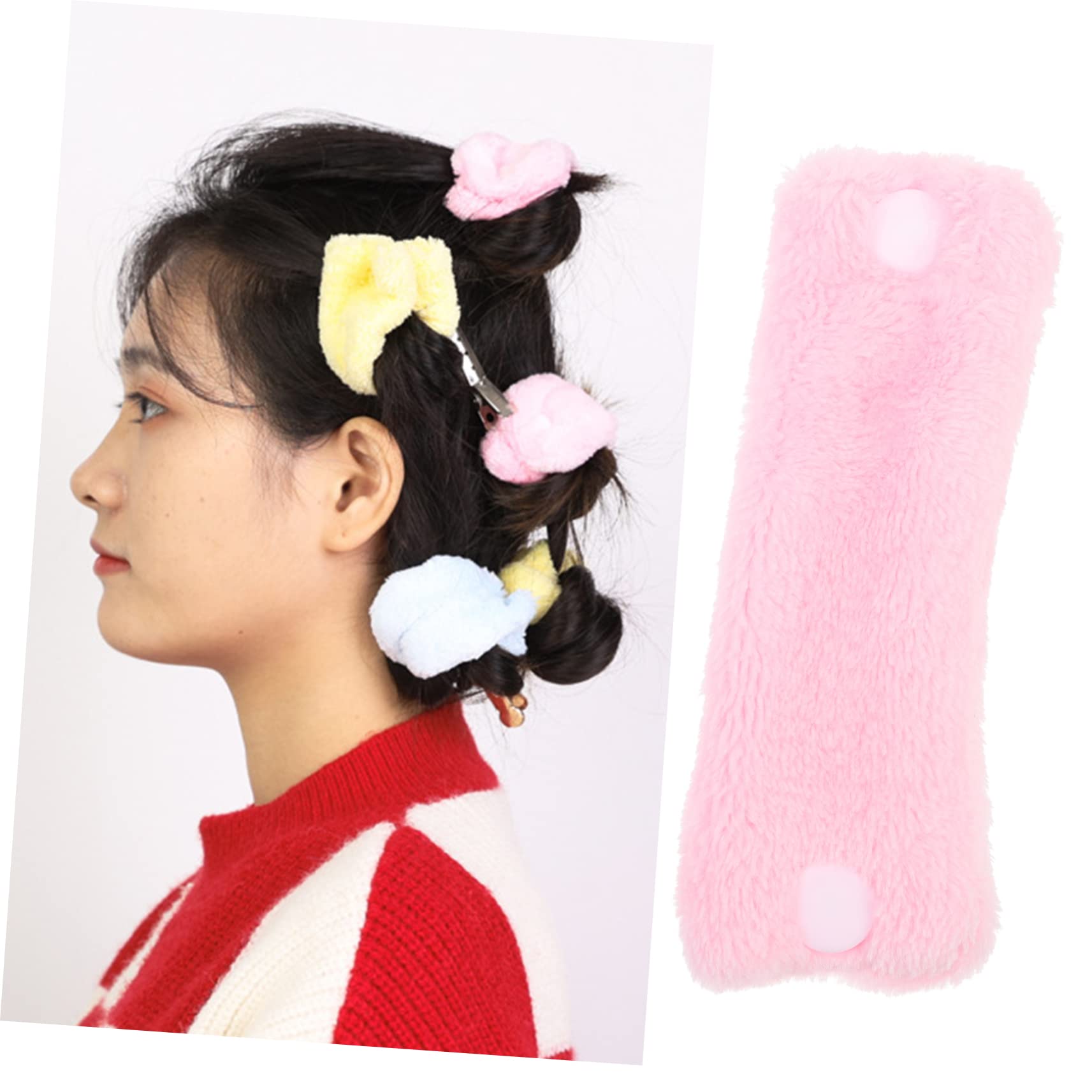 FRCOLOR 5 Juegos De Rizadores De Pelo Para Peluquería Rodillos Sencillos Para Rizos Sin Calor Para Mujeres Herramienta De Peinado Sin Químicos 6 Piezas X 5
