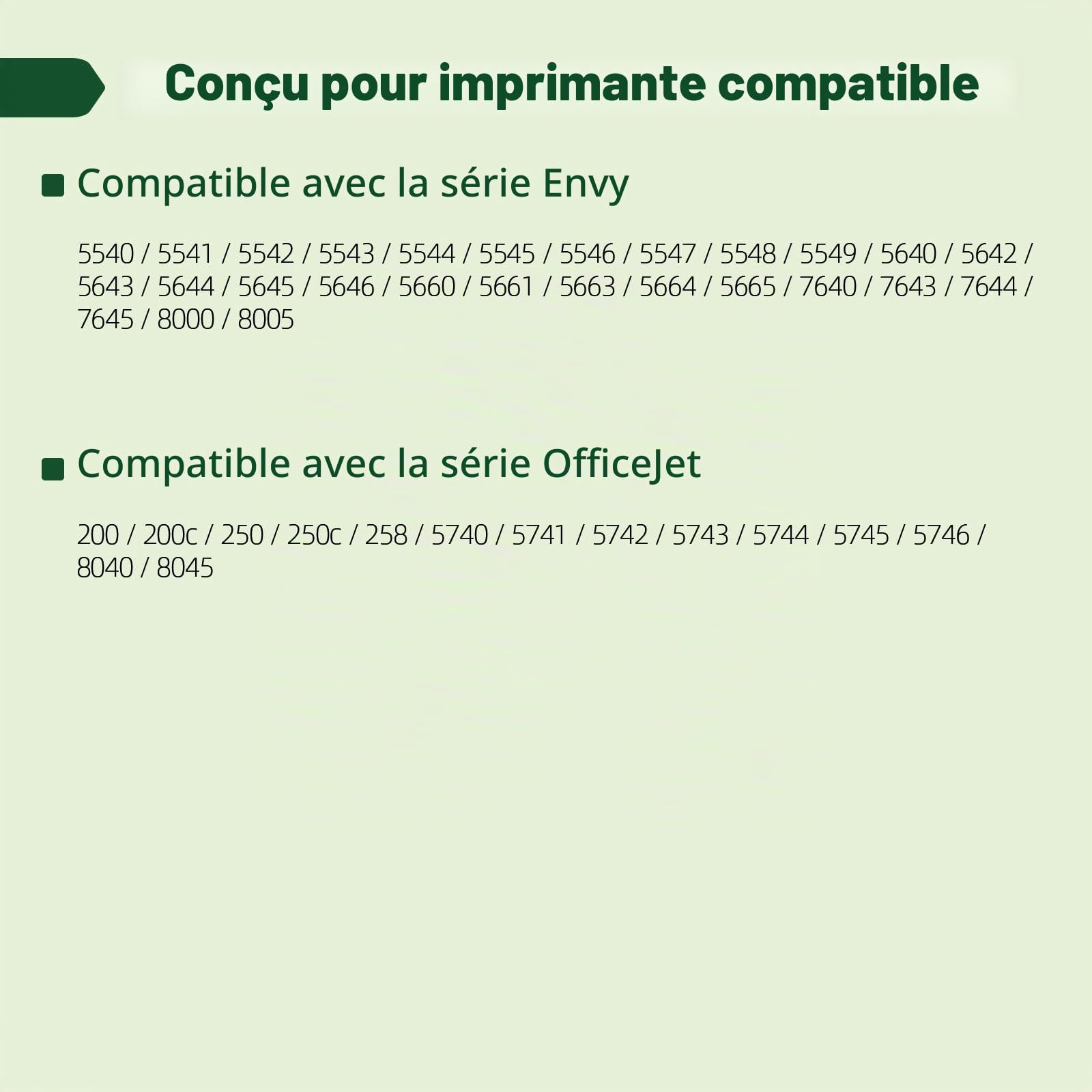 62XL Cartouche d'encre, 62XL Cartouches Noir et Couleur Remplacement pour HP 62 Cartouches d'encre pour Envy 5540 5541 5542 5640 5544 5546 5644 5646 OfficeJet 200 250 5740 5742 5744
