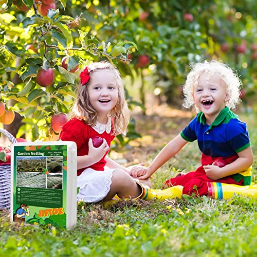 Jiftok Garden Netting Pest Barrier, 10×33Ft Ultra Fine Garden Mesh Netting For Protection, Garden Bed Row Cover For Vegetable Plants Fruits Flowers Crops Greenhouse Barrier Screen Net Cover #TOP6