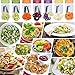 Spiralizer 7-Blade Vegetable Slicer, Strongest-and-Heaviest Spiral Slicer, Best Veggie Pasta Spaghetti Maker for Keto/Paleo/Non-Gluten, Comes with 4 Recipe Ebooks