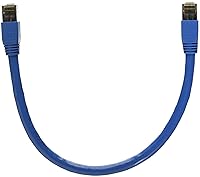 Vista 6 de Nippon Labs Cable de red LAN de conexión Ethernet RJ45 Cat8 de 0.5 pies, interior/exterior, 24 AWG blindado de 40 Gbps 2000 Mhz, resistente a