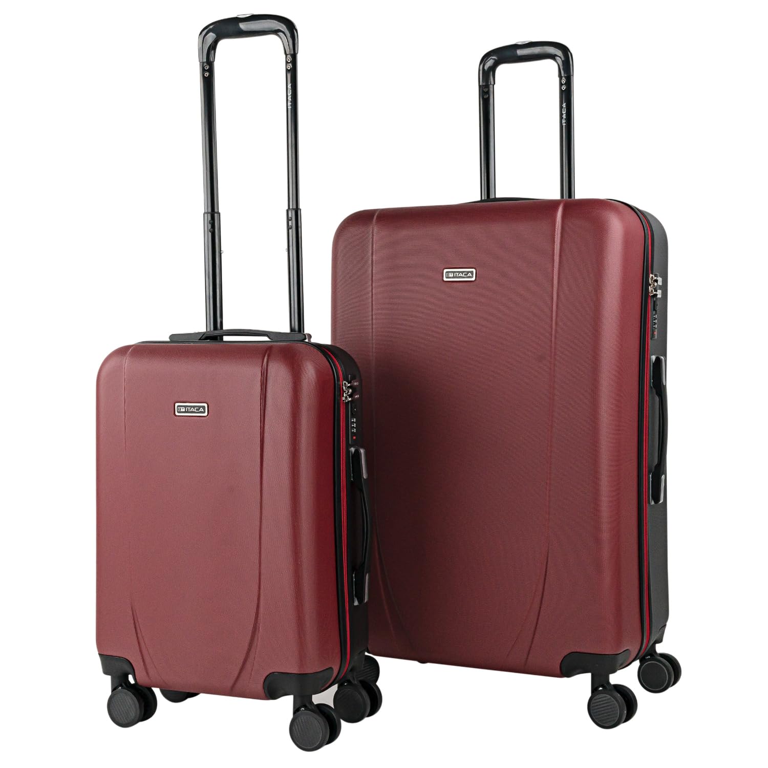 ITACA - Maleta de Cabina 55x40x20 - Maletas De Viaje Cabina Rígidas Trolley con 4 Ruedas Dobles para Avion Ligera Equipaje De Mano Candado de Combinación. Compatible Ryanair, Verde Menta — view 65