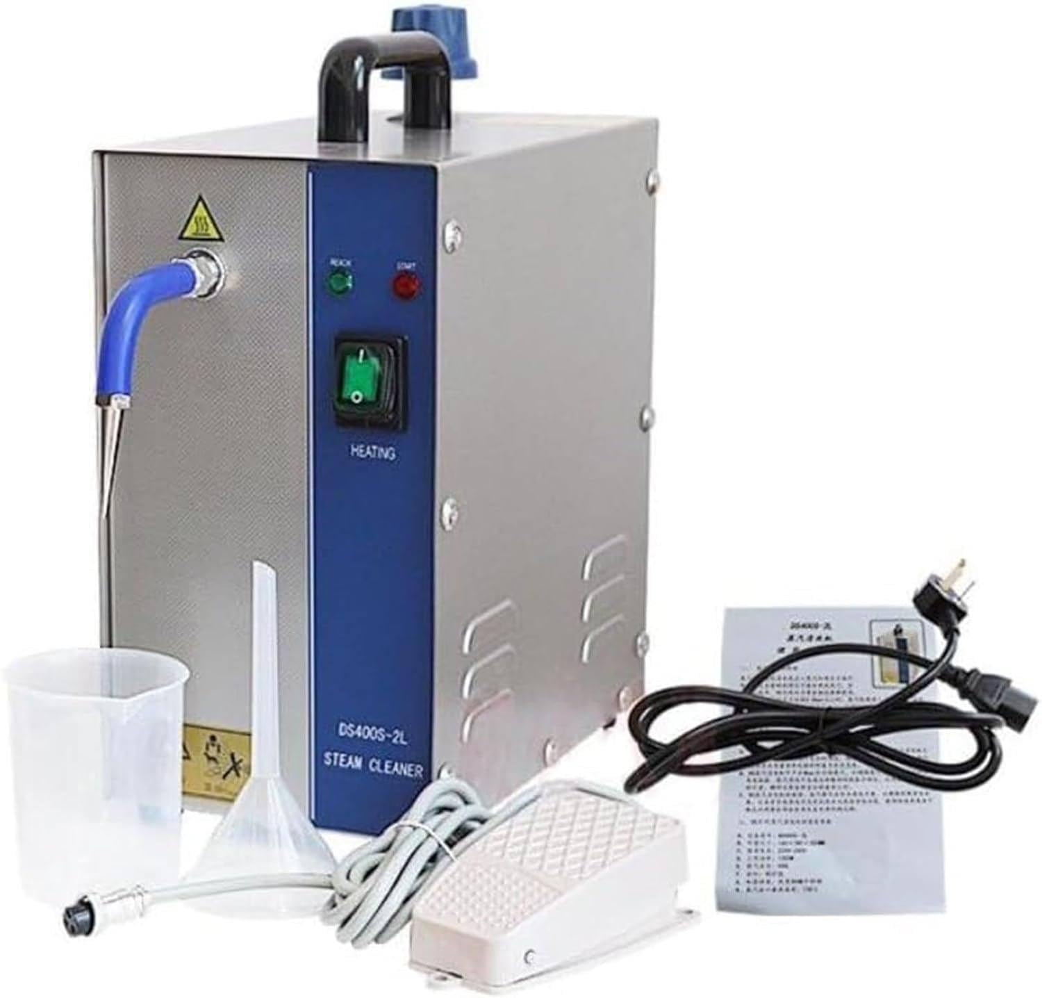 High Pressure Steamer Jewelry Cleaner Machine Professional Jewelry Steam Cleaner Machine 1300W 2200W Stainless Steel Jewelry Cleaning Equipment