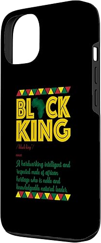 Miniatura 14 de iPhone 13 Pro Max Black King Black Pride African American Black History Case