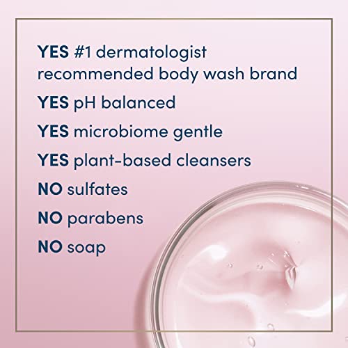 Dove Body Love Body Cleanser Reaction-Prone Skin 3 Count Hyper-Reactive Skin Balance For Ultra-Sensitive Fragrance Free Body Wash With Only 12 Ingredients 17.5 Oz #TOP5