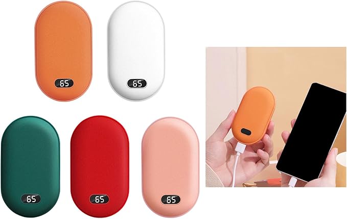 Calefactor Eléctrico Portátil con 3 Niveles de Calor y Batería Recargable miniatura 2