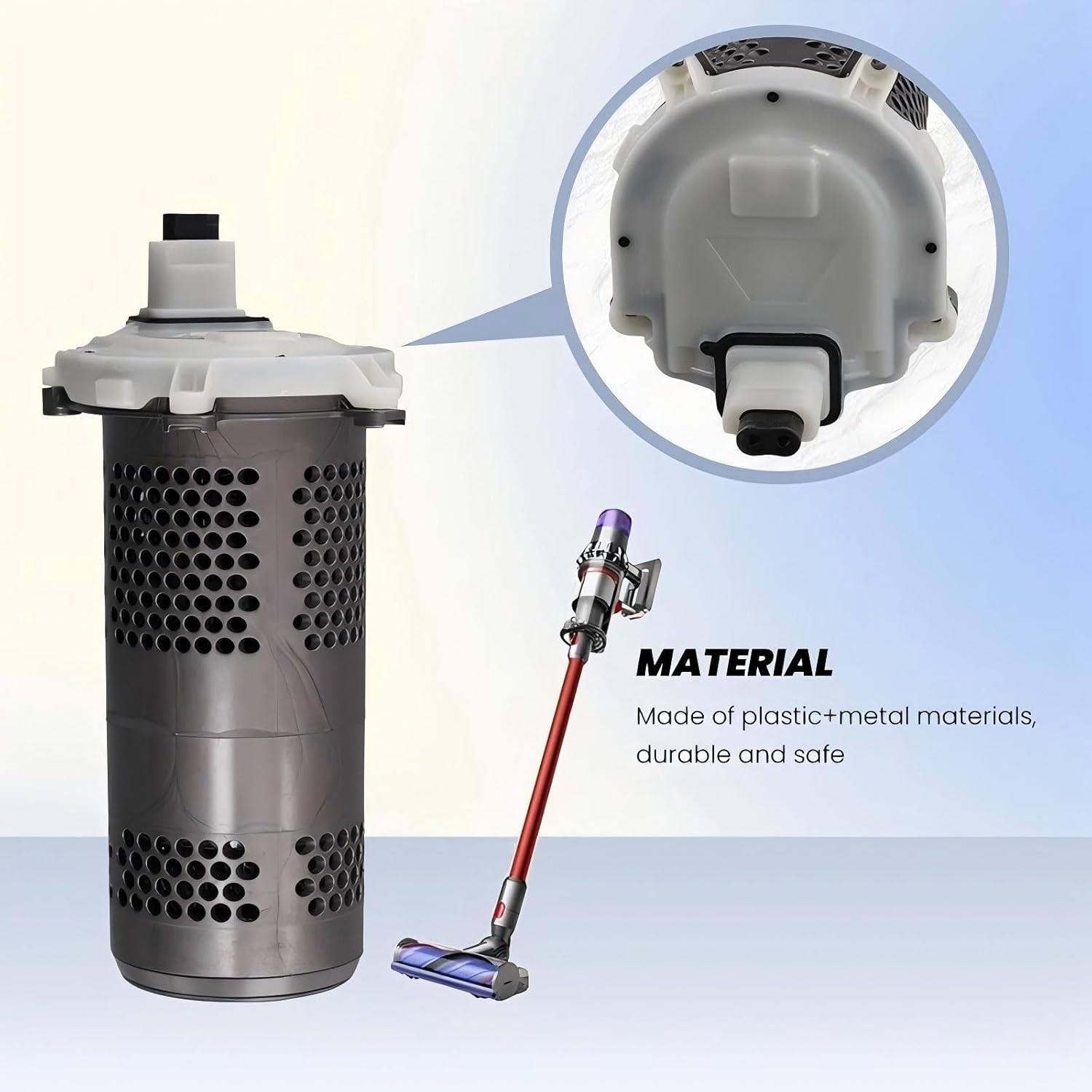 LED Screen: Vacuum Cleaner Motor, Compatible for Dyson V11 SV14 SV15. Vacuum Cleaner Replacement Motor Circuit Board