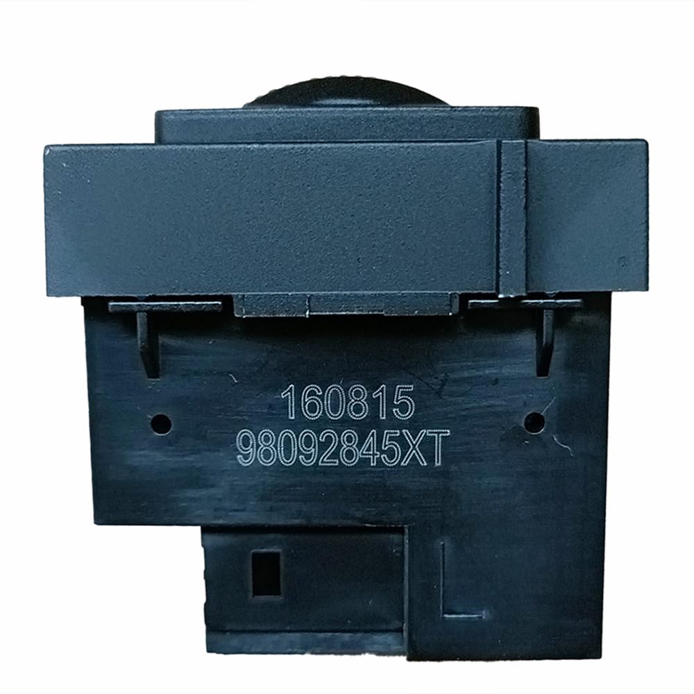 Regulador Asiento Coche Ajuste para 508 2011 2012 2013 2014 2015 interruptor de calefacción de asiento de coche 98092845XT 98092846XT Botón Asiento Eléctrico(Left)