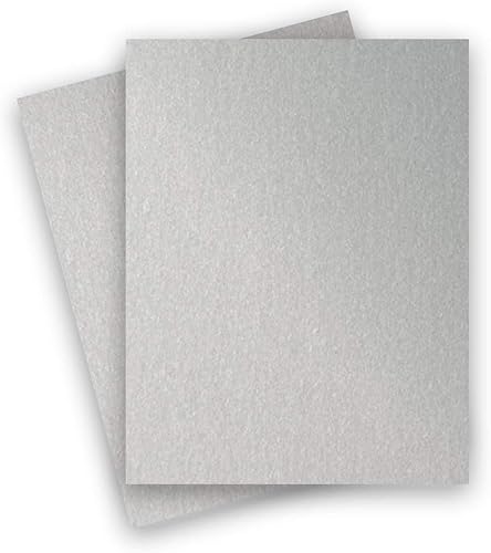 Miniatura 9 de Shine PEARL White - Papel metálico brillante para cartas, cubierta de 8.5 x 11-107 libras (10.23 ozm), paquete de 25