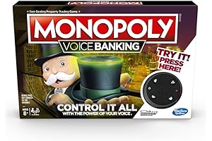Monopoly Voice Banking: The Classic Family Game with Voice-Activated Electronic Banking