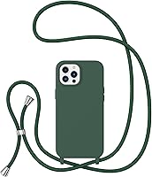 Vista 10 de ZTOFERA Funda cruzada para iPhone 14 Pro Max con correa de cordón, cuerda ajustable, funda suave de silicona líquida para iPhone 14 Pro Max de 6.7
