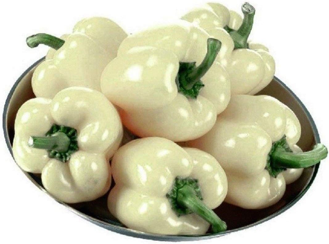 Diamond White Bell Pepper Seeds A Must for Gourmet Home
