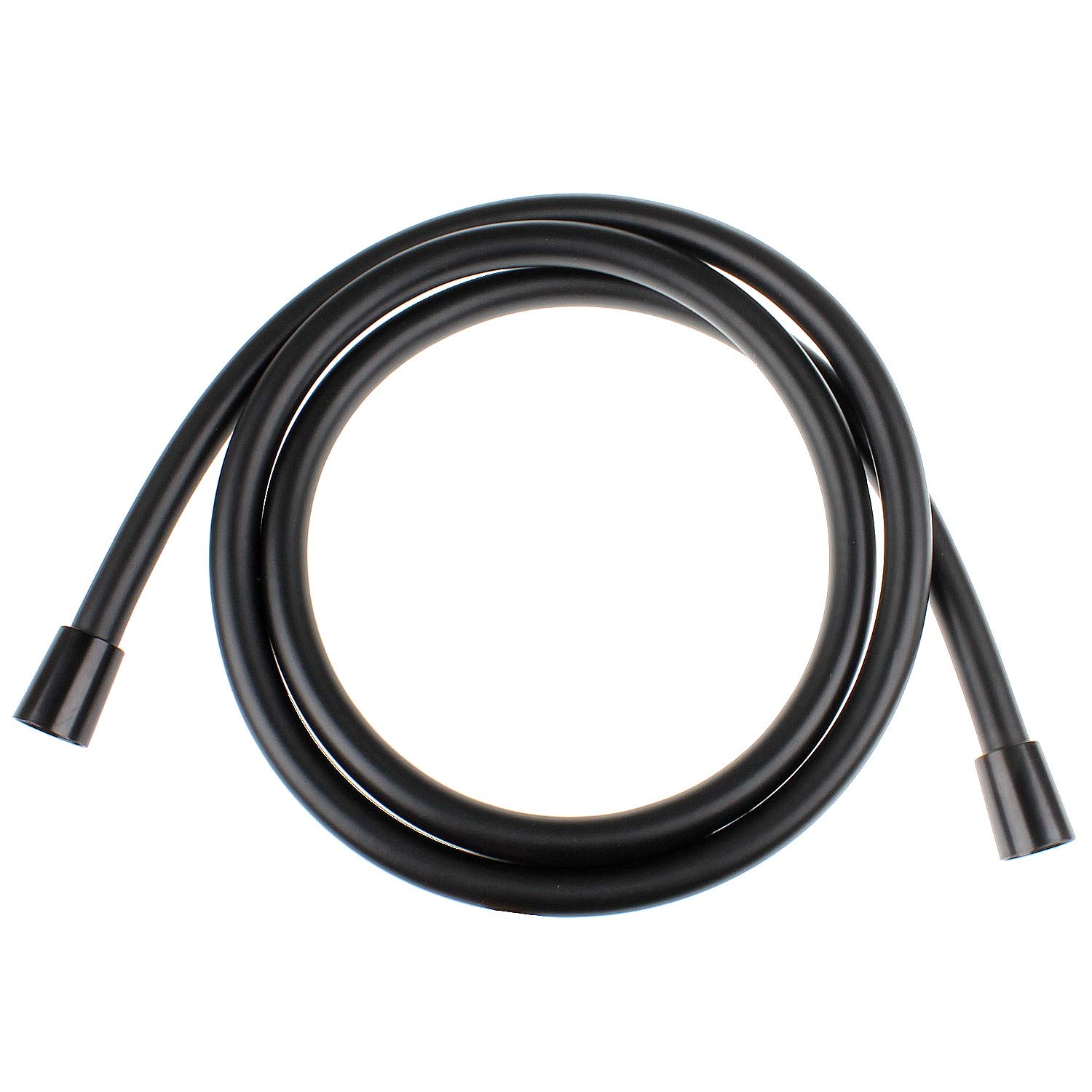 Tuyau de douche PVC noir 170 cm Sanixa JL1117LM flexible baignoire sans calcaire