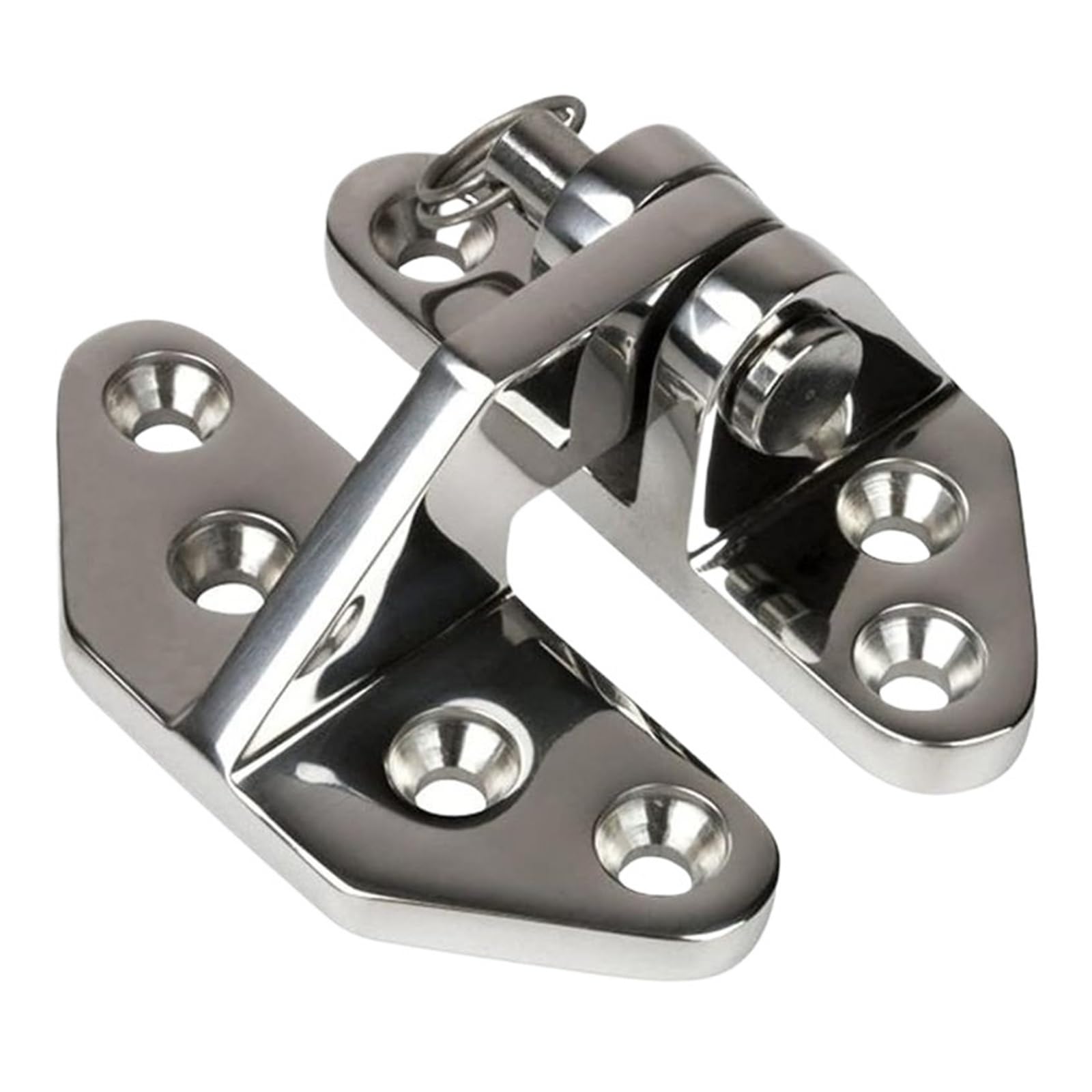 316 Marine Grade Stainless Steel Long Reach Hatch Hinge for Yacht, RV and Ship Hardware
