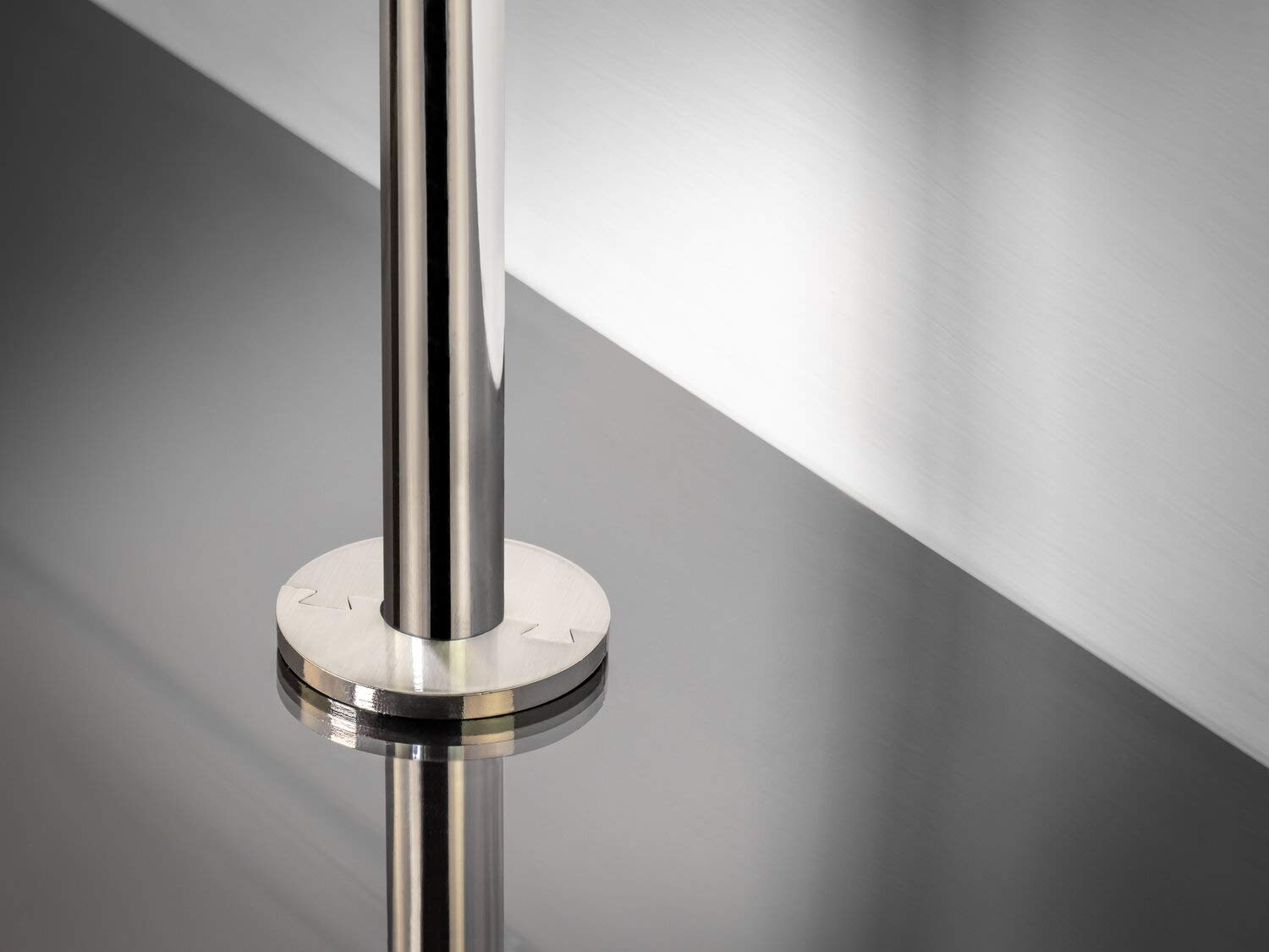 Stairrods Satin Nickel Ciculus Pipe Cover (Satin Nickel)