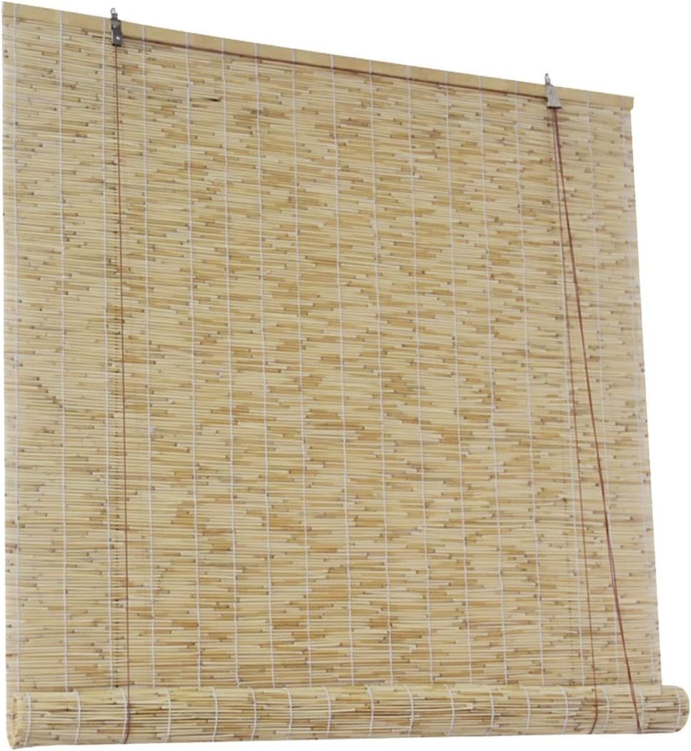 Custom Size Reed Shades for Outdoor Bamboo Roll Up Blinds