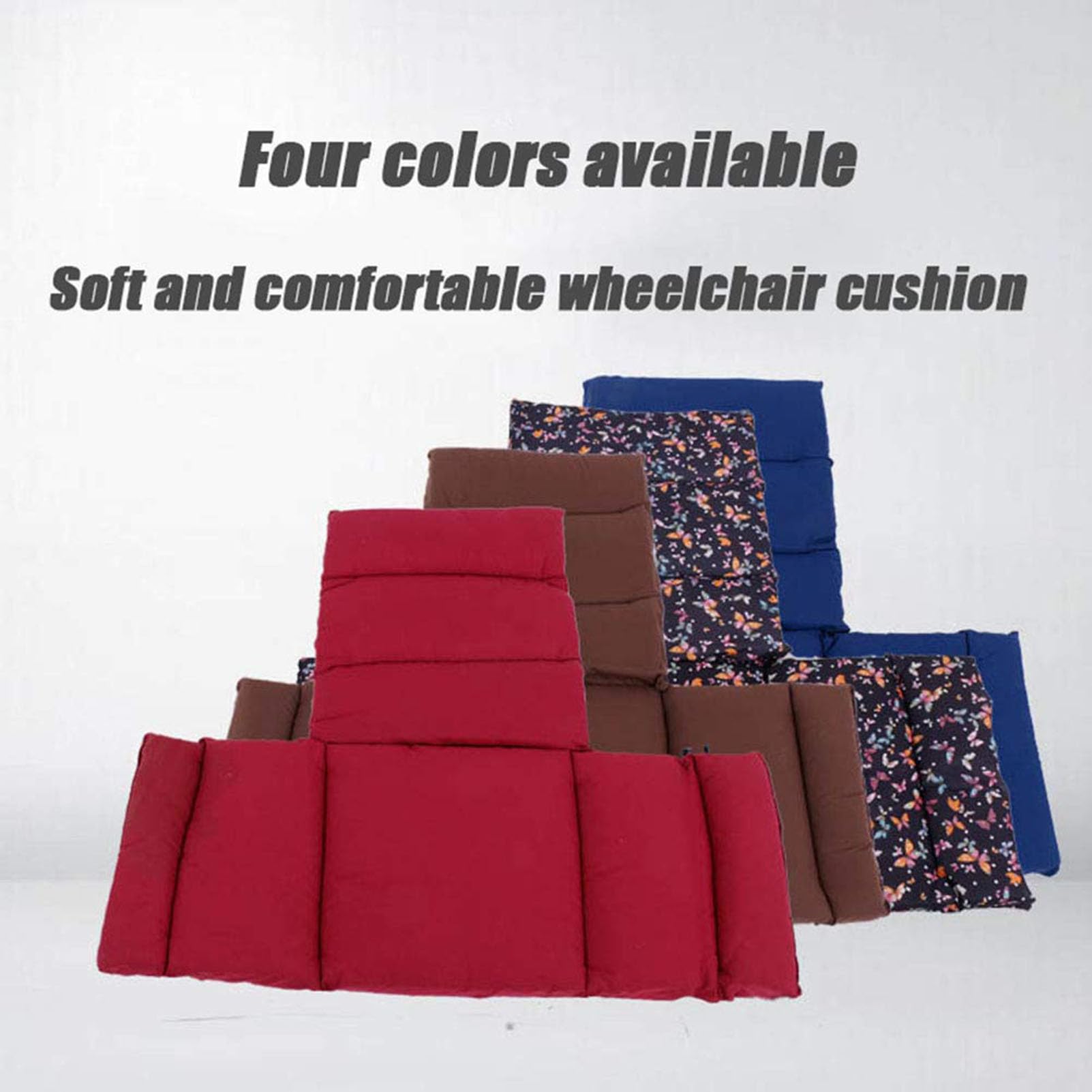Cojín para silla de ruedas, cojín de espuma viscoelástica para alivio de presión para ciática, diseño en forma de T para mayor comodidad y apoyo, accesorio suave para silla de ruedas