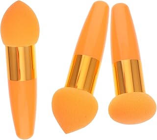 Esponjas Kit de brochas de maquillaje 3 unids...