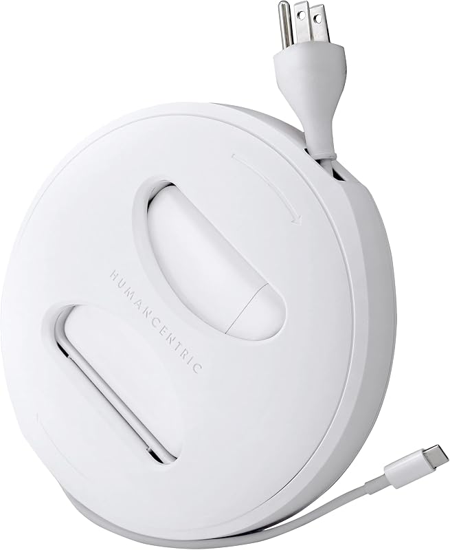 HumanCentric Cord Winder for MacBook Charger Organizer, Cable Reel | for MacBook Chargers, Travel Charging Case 60W, 61W, 67W USB-C & MagSafe, Apple MacBook Pro & Air Cord Storage, Large