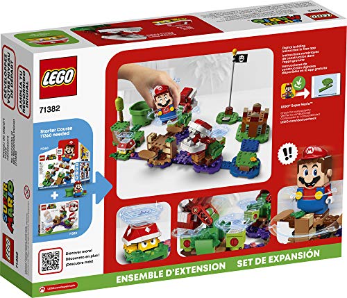 71382 LEGO® Super Mario™ Pacote de Expansão - O Desafio das Plantas Piranhas; Kit de Construção (267