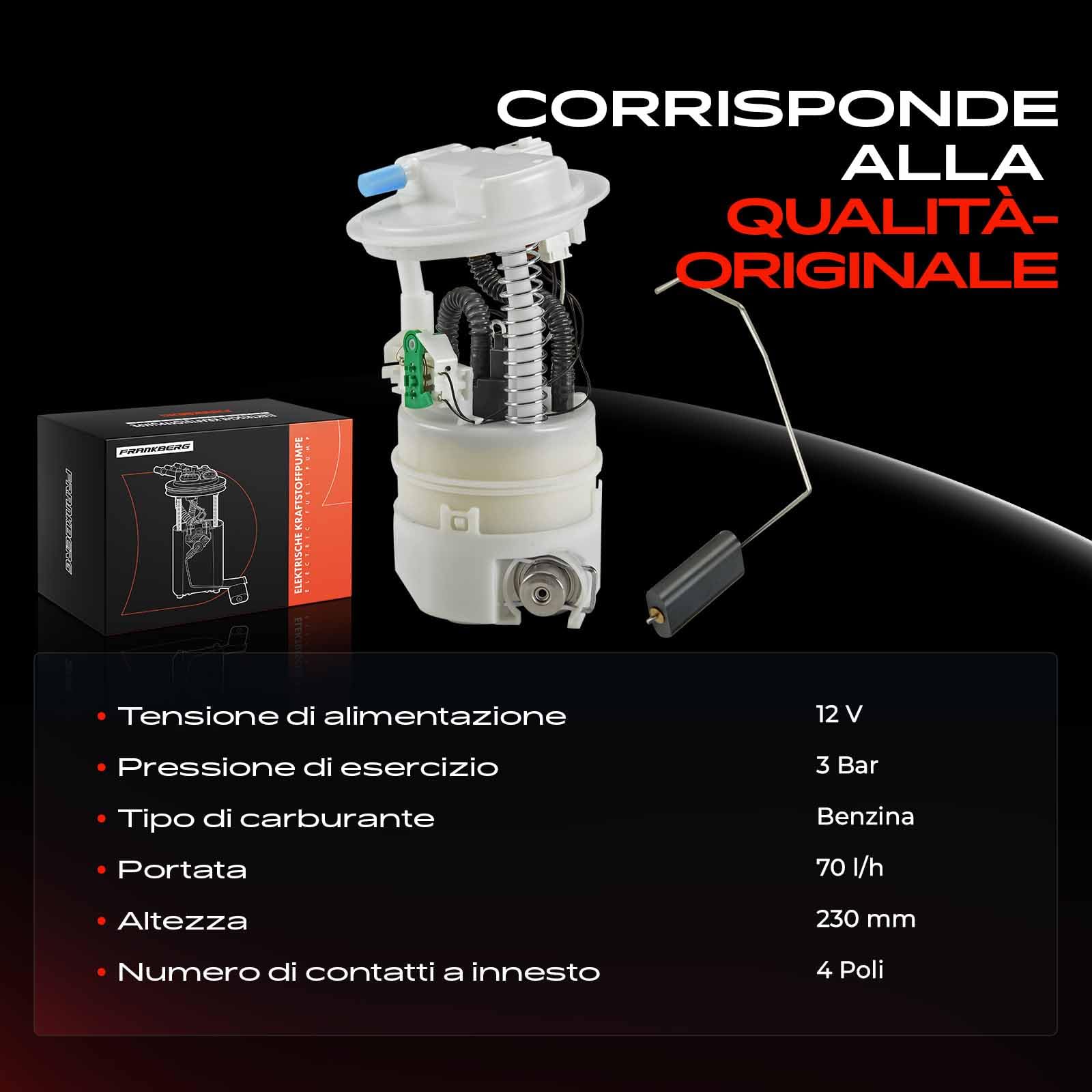 Pompa del carburante Sostituzione per Clio Grandtour Clio III 1.2L 1.4L 1.6L benzina 2005-2020